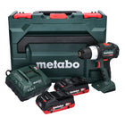 Taladro atornillador a batería Metabo BS 18 LT BL 18 V 75 Nm sin escobillas (602325800) + 2x batería 4,0 Ah + cargador + metaBOX