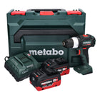 Taladro atornillador a batería Metabo BS 18 LT BL 18 V 75 Nm sin escobillas + 2x batería 5,5 Ah + cargador + metaBOX