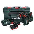 Metabo KH 18 LTX BL 24 Q martello combinato a batteria 18 V 2,2 J + 2x batteria 4,0 Ah + caricatore + metaBOX ( 601714800 )