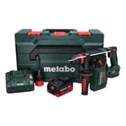 Metabo KH 18 LTX BL 24 Q martillo combinado a batería 18 V 2,2 J + 1x batería 8,0 Ah + cargador + metaBOX