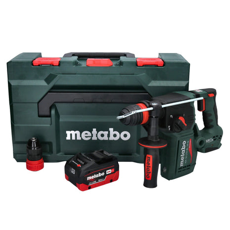 Metabo KH 18 LTX BL 24 Q Marteau perforateur burineur sans fil 18 V 2,2 J + 1x Batterie 10,0 Ah + metaBOX - ohne Ladegert