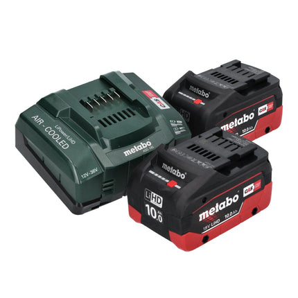 Metabo KH 18 LTX BL 24 Q martello combinato a batteria 18 V 2,2 J + 2x batteria ricaricabile 10,0 Ah + caricatore + metaBOX