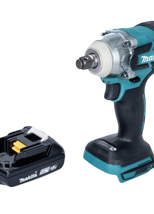 Makita DTW 285 A1 Atornillador de impacto inalámbrico 18 V 280 Nm 1/2" sin escobillas + 1x batería 2,0 Ah - sin cargador