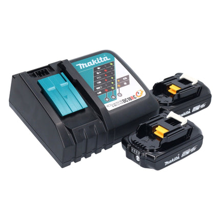 Makita DTW 285 RA Atornillador de impacto inalámbrico 18 V 280 Nm 1/2" sin escobillas + 2x baterías 2,0 Ah + cargador