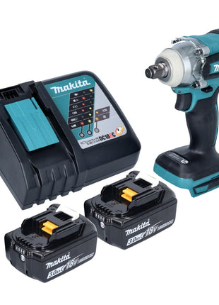 Makita DTW285RF Visseuse à percussion sans fil 280Nm 18V 1/2" Brushless + 2x Batteries 3,0Ah + Chargeur