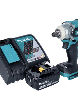 Makita DTW 285 RM1 Atornillador de impacto inalámbrico 18 V 280 Nm 1/2" sin escobillas + 1x batería 4,0 Ah + cargador