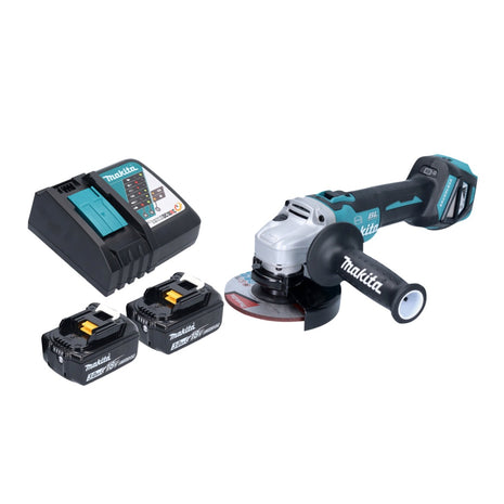 Makita DGA513RF Meuleuse d’angle sans fil 125mm Brushless 18V + 2x Batteries 3,0Ah + Chargeur