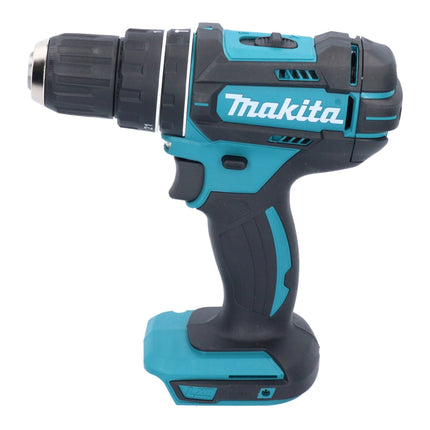 Taladro percutor inalámbrico Makita DHP 482 RFX1 18 V 62 Nm + 2x baterías 3,0 Ah + cargador + juego de brocas 74 piezas + estuche
