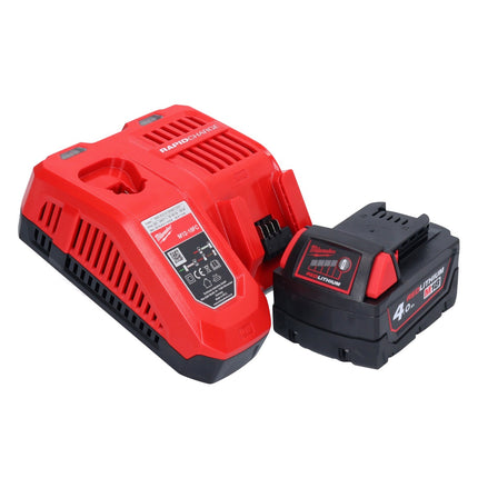 Milwaukee M18 FIW2F38-401X Avvitatore a impulsi a batteria 18 V 339 Nm 3/8 " Brushless + 1x batteria ricaricabile 4,0 Ah + caricabatterie + scatola HD