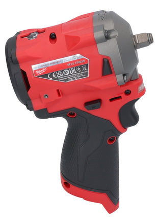 Llave de impacto inalámbrica Milwaukee M12 FIW38-202C 12 V 339 Nm 3/8" sin escobillas + 2x baterías 2,0 Ah + cargador