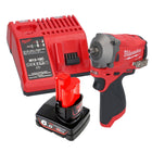 Milwaukee M12 FIW38-601C Akumulatorowy klucz udarowy 12 V 339 Nm 3/8