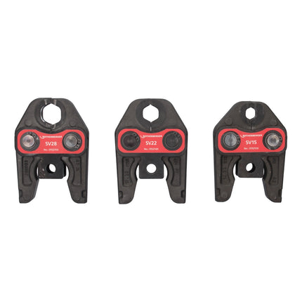 Juego de mordazas Rothenberger estándar SV15-22-28 mm + Rocase (1000002068)