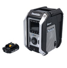 Makita DMR 114 A1B radio batería 12 V - 18 V Bluetooth IP65 + 1x batería 2,0 Ah - sin cargador