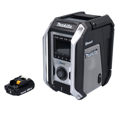 Makita DMR 114 A1B Akku Radio 12 V - 18 V Bluetooth IP65 + 1x Akku 2,0 Ah - ohne Ladegerät