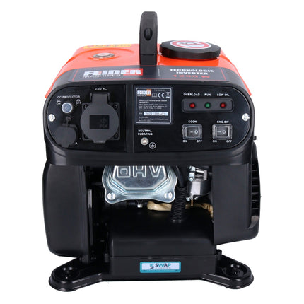 Feider FG1600I-A generador inversor de gasolina 1200 W 50 Hz 4500 ml 89 cm³