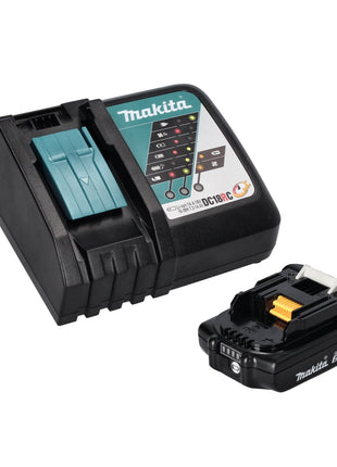 Makita DMR 114 RA1B radio batería 12 V - 18 V Bluetooth IP65 + 1x batería 2,0 Ah + cargador