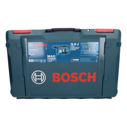 Bosch GBH 18V-40 C Professional Perforateur sans fil 9,0 J 18V - SDS max - BITURBO Brushless + 2x Batteries ProCORE 4,0 Ah + Chargeur + Coffret XL-BOXX