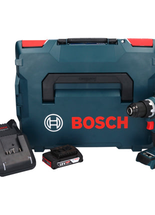 Bosch GSR 18V-90 C Professional Akku Bohrschrauber 18 V 64 Nm Brushless + 1x Akku 2,0 Ah + Ladegerät + L-Boxx - Toolbrothers