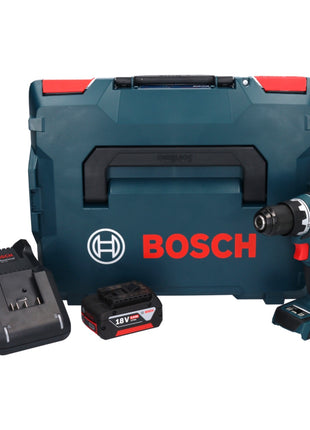 Bosch GSR 18V-90 C Professional Akku Bohrschrauber 18 V 64 Nm Brushless + 1x Akku 5,0 Ah + Ladegerät + L-Boxx - Toolbrothers