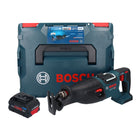 Sierra sable a batería Bosch GSA 18V-28 18 V BITURBO sin escobillas + 1x batería ProCORE 8,0 Ah + L-Boxx - sin cargador