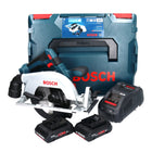 Bosch GKS 18V-57-2 Professional Akku Kreissäge 18 V 165 mm Brushless + 2x ProCORE Akku 4,0 Ah + Ladegerät + L-Boxx - Toolbrothers