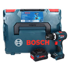 Bosch GSB 18V-90 C Taladro percutor inalámbrico profesional 18 V 64 Nm sin escobillas + 1x batería ProCORE 8,0 Ah + L-Boxx - sin cargador