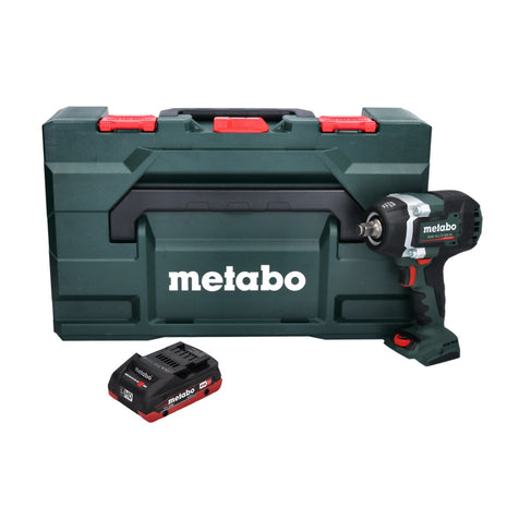 Metabo SSW 18 LTX 800 BL akumulatorowy klucz udarowy 18 V 800 Nm 1/2" bezszczotkowy + 1x akumulator 4,0 Ah + metaBOX - bez ładowarki