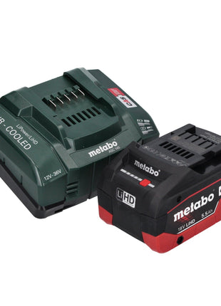 Metabo SSW 18 LTX 800 BL Visseuse à choc sans fil 18 V 800 Nm 1/2'' Brushless + 1x batterie 5,5 Ah + chargeur + metaBOX