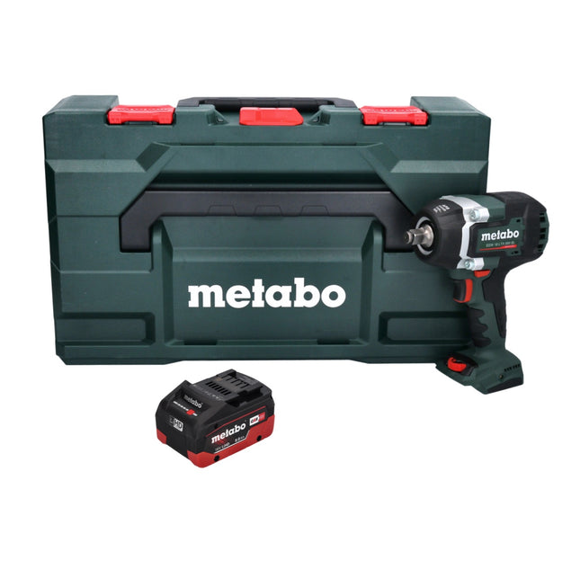 Metabo SSW 18 LTX 800 BL cordless impact wrench 18 V 800 Nm 1/2" brushless + 1x rechargeable battery 8.0 Ah + metaBOX - without charger