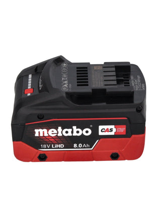 Metabo SSW 18 LTX 800 BL Akku Schlagschrauber 18 V 800 Nm 1/2" Brushless + 1x Akku 8,0 Ah + metaBOX - ohne Ladegerät