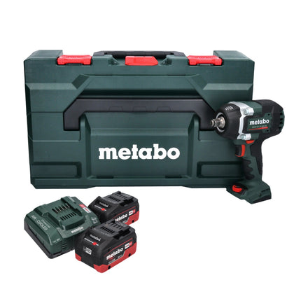Metabo SSW 18 LTX 800 BL cordless impact wrench 18 V 800 Nm 1/2" brushless + 2x rechargeable battery 8.0 Ah + charger + metaBOX