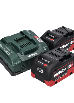 Metabo SSW 18 LTX 800 BL akumulatorowy klucz udarowy 18 V 800 Nm 1/2" bezszczotkowy + 2x akumulator 8,0 Ah + ładowarka + metaBOX