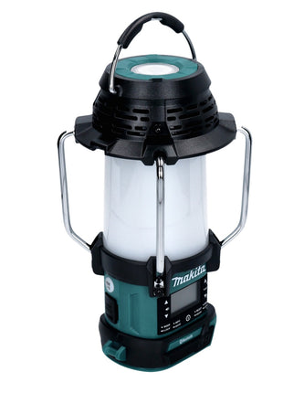 Makita DMR 056 RG Akku Radio 18 V FM DAB+ mit Laterne 360° Taschenlampe IP65 + 2x Akku 6,0 Ah + Ladegerät - Toolbrothers