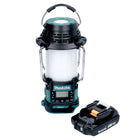 Makita DMR 056 A1 Battery radio 18 V FM DAB+ with lantern 360° torch IP65 + 1x battery 2.0 Ah - without charger
