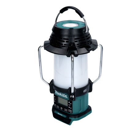 Makita DMR 056 RA cordless radio 18 V FM DAB+ with lantern 360° torch IP65 + 2x rechargeable battery 2.0 Ah + charger