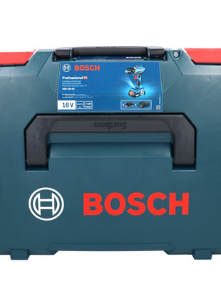 Taladro atornillador a batería Bosch GSR 18V-45 18 V 45 Nm sin escobillas + 2x baterías 2,0 Ah + cargador + L-Boxx