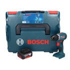 Bosch GSR 18V-45 Perceuse-visseuse sans fil 18 V 45 Nm Brushless + 1x batterie 5,0 Ah + L-Boxx - sans chargeur