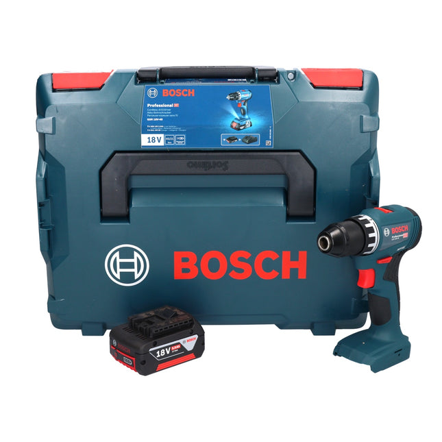 Taladradora atornilladora a batería Bosch GSR 18V-45 18 V 45 Nm sin escobillas + 1x acumulador 5,0 Ah + L-Boxx - sin cargador