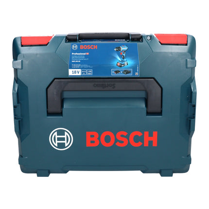Taladradora atornilladora a batería Bosch GSR 18V-45 18 V 45 Nm sin escobillas + 1x acumulador 5,0 Ah + cargador + L-Boxx