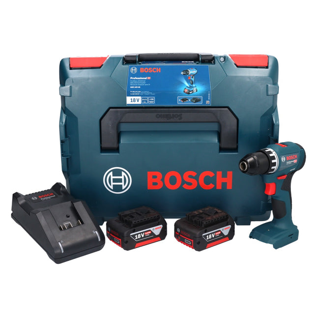 Trapano avvitatore a batteria Bosch GSR 18V-45 18 V 45 Nm brushless + 2x batteria ricaricabile 5,0 Ah + caricabatterie + L-Boxx