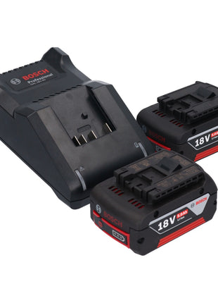 Taladro atornillador a batería Bosch GSR 18V-45 18 V 45 Nm sin escobillas + 2x baterías 5,0 Ah + cargador + L-Boxx