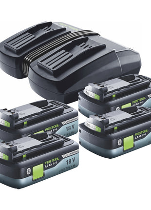 Festool CTLC MINI I-Basic Akku Absaugmobil 36 V ( 2x 18 V ) Staubkl. L + 4x Akku 4,0 Ah + Ladegerät + Systainer - Toolbrothers