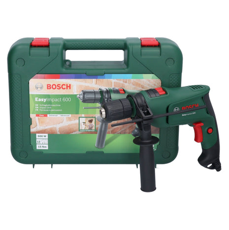 Taladro de impacto Bosch EasyImpact 600 600 vatios 15 Nm + estuche (0603133020)