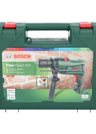 Bosch EasyImpact 600 Schlagbohrmaschine 600 Watt 15 Nm + Koffer ( 0603133020 )