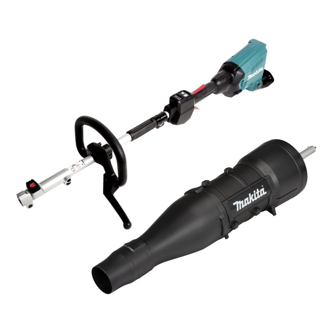 Makita DUX 60 Z Cordeless Multifunction Power Head 36V (2x 18V) Brushless + Blower Attachment UB401MP 65,3m/s (191P72-3 ) - without battery, without charger