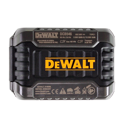 Zestaw startowy DeWalt DCB 118 T2 XR FLEXVOLT + 2x akumulator 6,0 Ah