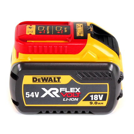 DeWalt FlexVolt Starter Set X1 (54V / 18V) - Caricabatterie DCB 118 + 1x Batteria da 9,0 Ah