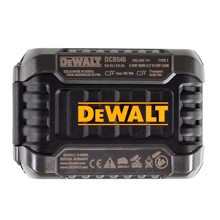 DeWalt DCB 118 T3 XR FLEXVOLT starter set + 3x DCB 546 battery 6.0 Ah