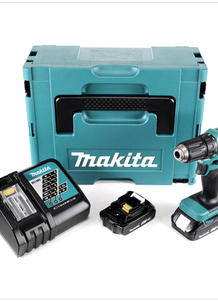 Makita DDF 483 RAJ Akku Bohrschrauber 18 V 40 Nm Brushless + 2x Akku 2,0 Ah + Ladegerät + Makpac