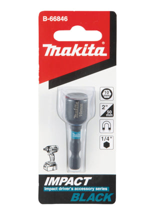 Makita Impact Black klucz nasadowy 1/4" gniazdo sześciokątne 10 x 50 mm ( B-66846 )